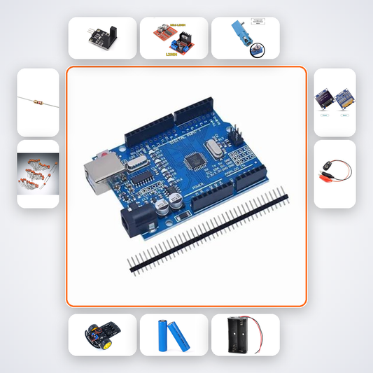 Encoder Robot Kit with Arduino Uno + Sensors