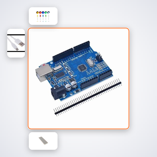 UART Two Arduino Chat Kit with Arduino Uno + LED