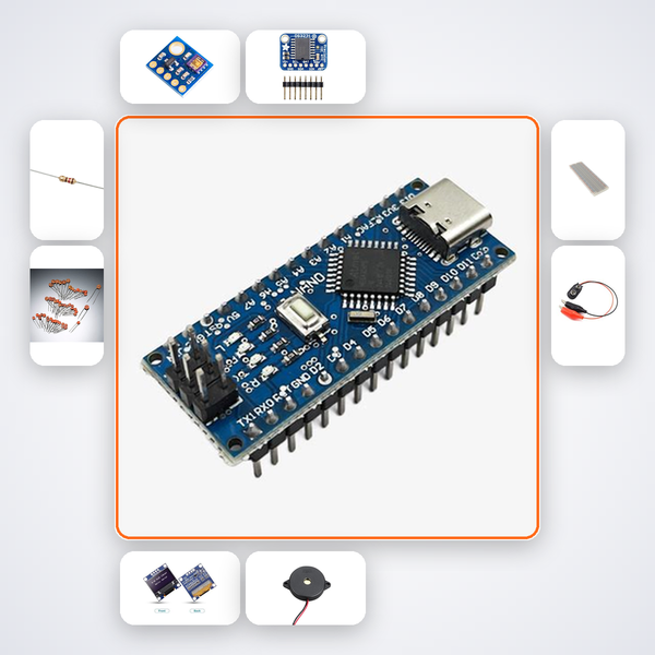 UV Exposure Dose Accumulator Kit with Arduino Nano + Sensor