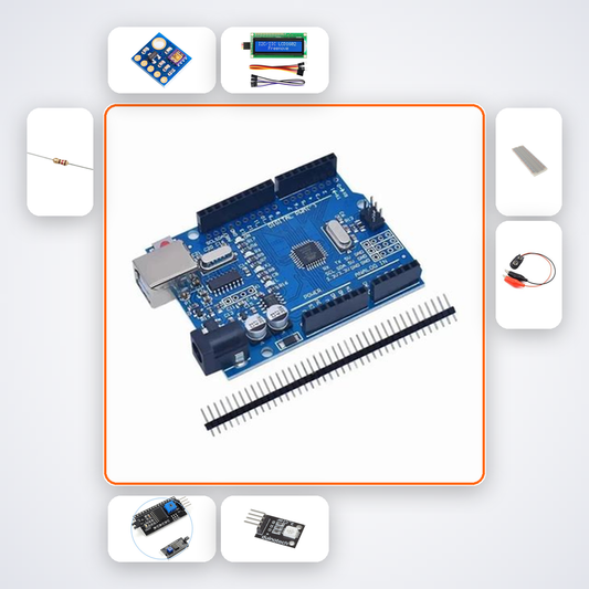 UV Meter Kit with Arduino Nano + VEML6075
