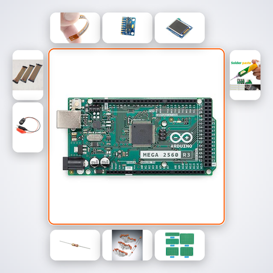 Vehicle Crash Detector Kit with Arduino Mega + Sensor