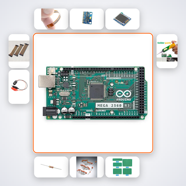Vehicle Crash Detector Kit with Arduino Mega + Sensor
