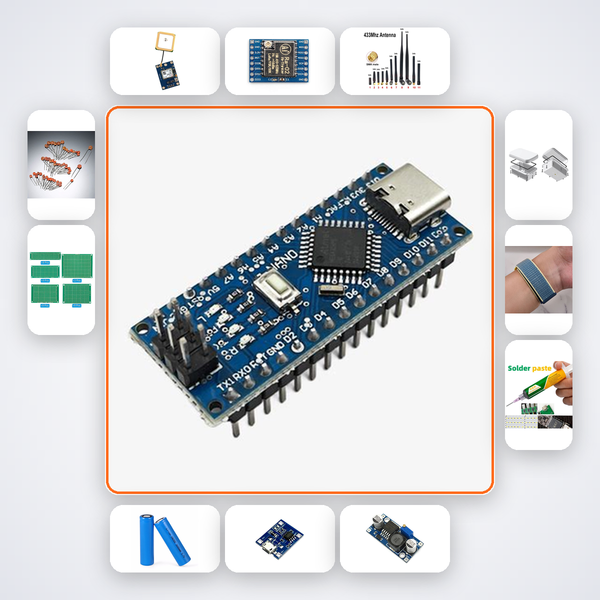 Vehicle GPS Tracker Kit with Arduino Nano + LoRa