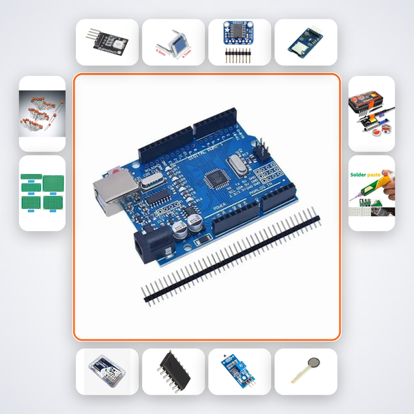 Visitor Counting Door Frame Kit with Arduino Uno + LED