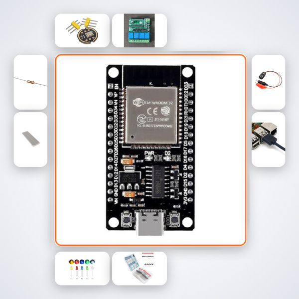 Voice-Activated Lamp Switch Kit with ESP32 + Relay