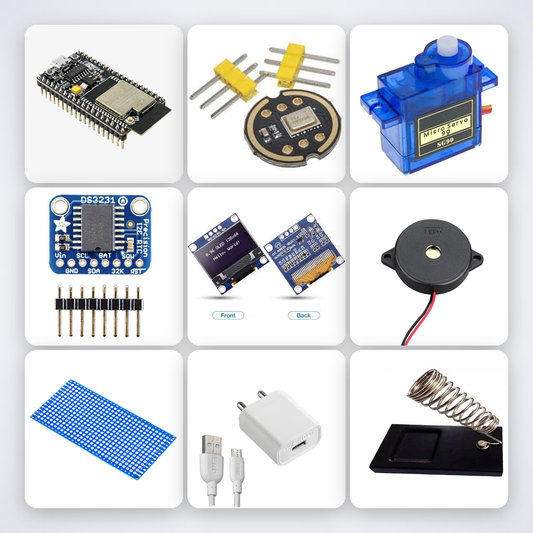 Voice-Activated Medicine Dispenser Kit with ESP32 + Servo