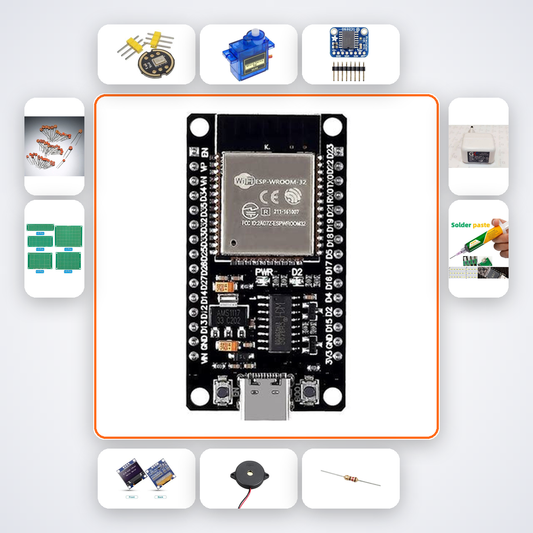 Voice Command Recorder Kit with ESP32 + Servo
