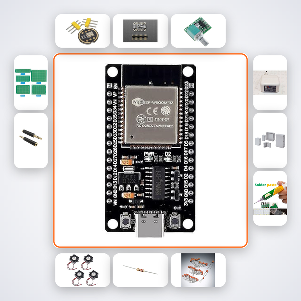 Voice Command Recorder Plus Kit with ESP32