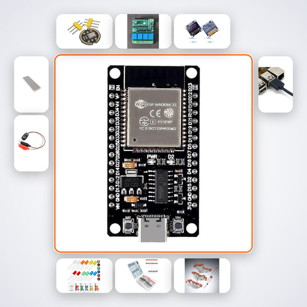 Voice Command Recorder Pro Kit with ESP32 + Relay