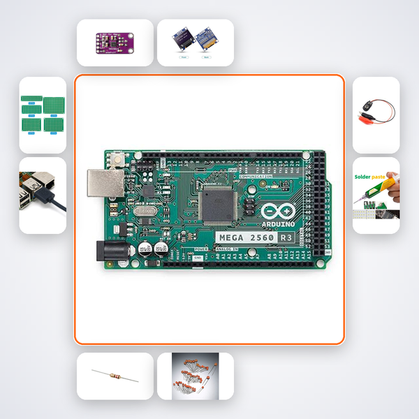 Voice to MIDI Pitch Converter Kit with Arduino Mega + LED