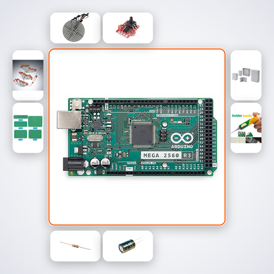 Volumetric 3D LED Display Kit with Arduino Mega