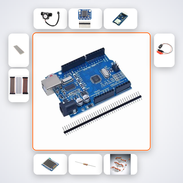 Water Meter Usage Logger Variant 11 Kit with Arduino Uno + Sensor