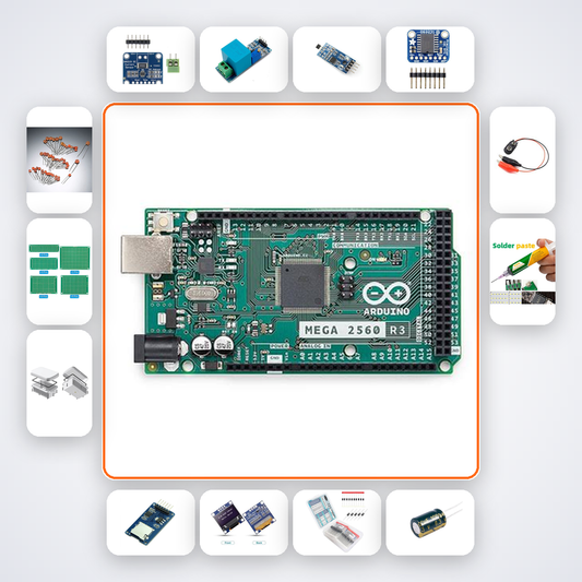 Wave Energy Converter Monitor Kit with Arduino Mega + Sensor