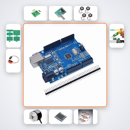 Waveform Function Generator 2CH Kit with Arduino Uno