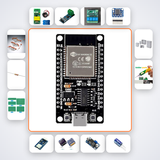 Whole-Home Power Management System Kit with ESP32 + Relay