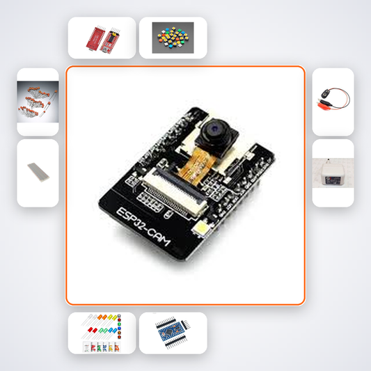 WiFi Doorbell Camera Kit with ESP32 + LED