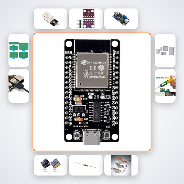 Wine Cellar Climate Monitor Smart Kit with ESP32 + DHT22