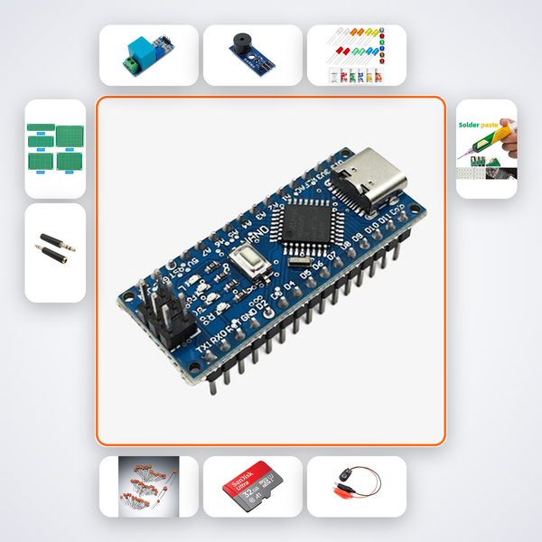 Wireless Stage Monitor Kit with Arduino Nano + NRF24