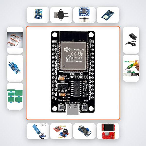 Zero-G Fluid Management Demo Variant 10 Kit with ESP32 + MPU6050