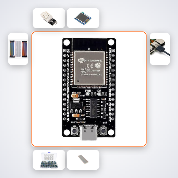 Zigbee Temperature Sensor Network Kit with ESP32 + DHT22