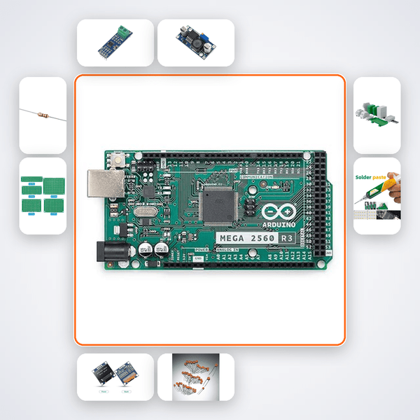 KNX Bus MQTT Gateway Kit with Arduino Mega + LED - Compoden