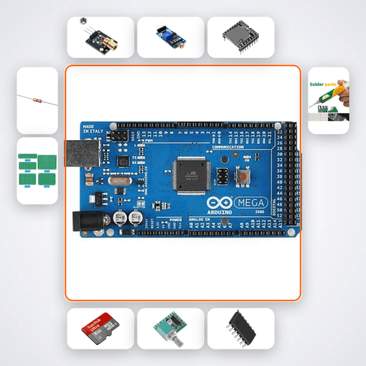 Laser Frequency Splitter Variant 17 Kit with Arduino Mega + LDR - Compoden