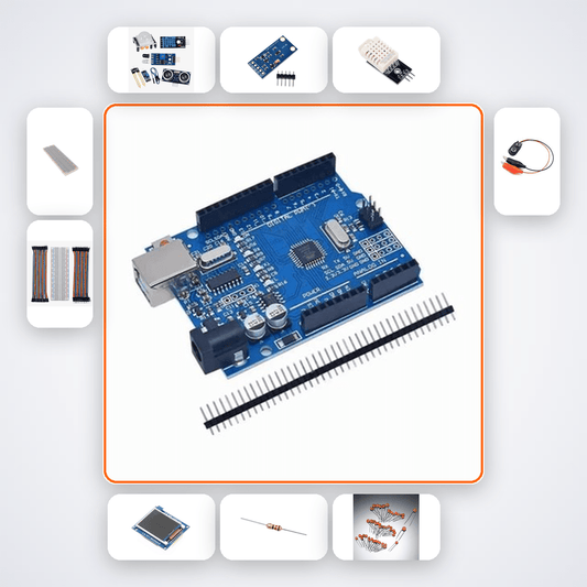 Lawn Irrigation Controller Mini Kit with Arduino Uno + Sensor - Compoden