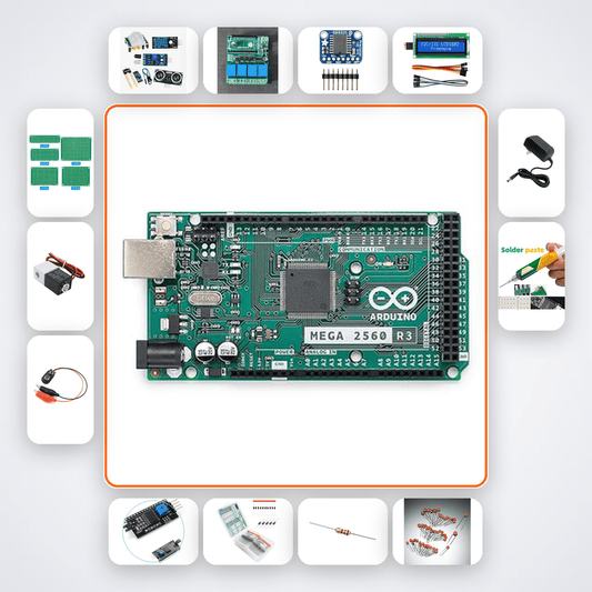 Lawn Irrigation Controller Pro Kit with Arduino Mega + Sensor - Compoden