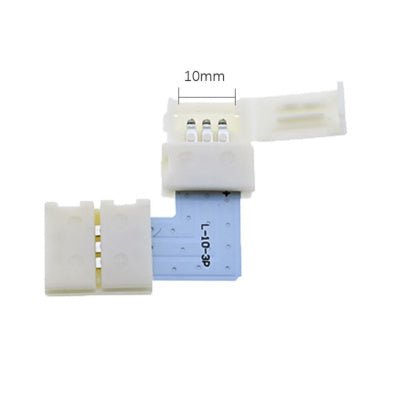 LED Connector 10mm, 3pin - Compoden