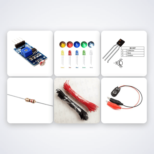 Light Sensitive Night Lamp Kit - Compoden