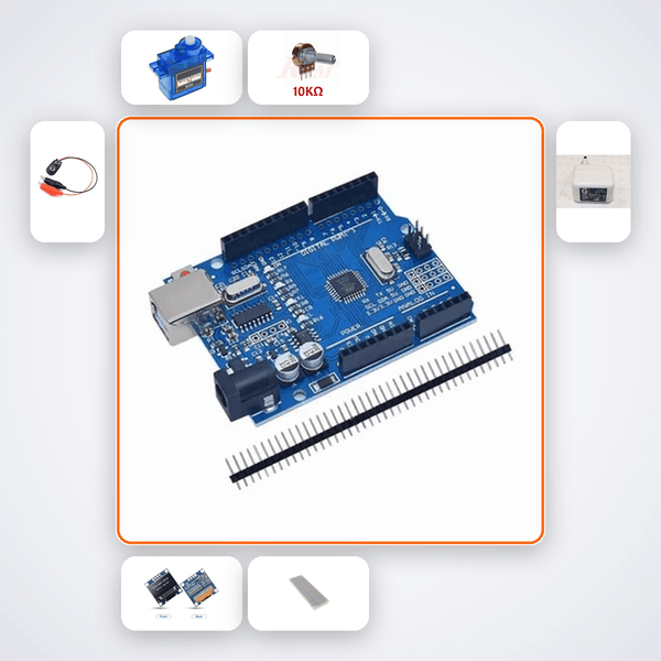 Lissajous Pattern Generator Kit with Arduino Uno + Servo - Compoden