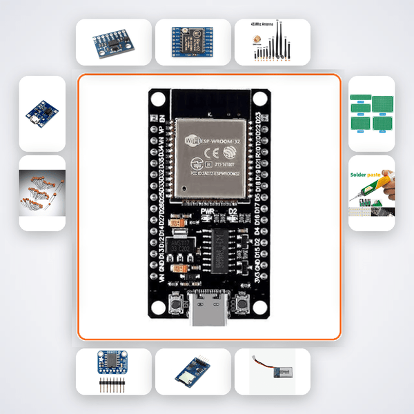 Livestock Behaviour Classifier Kit with ESP32 + LoRa - Compoden