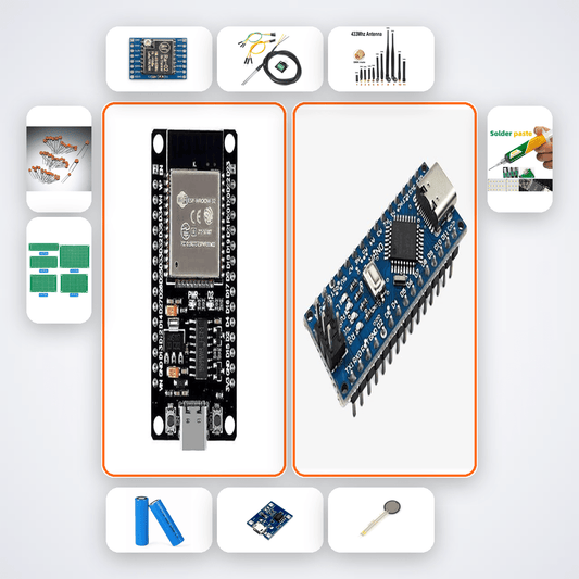 LoRa Soil Frost Monitor Kit - Arduino & ESP32 Multi-Depth Sensor - Compoden