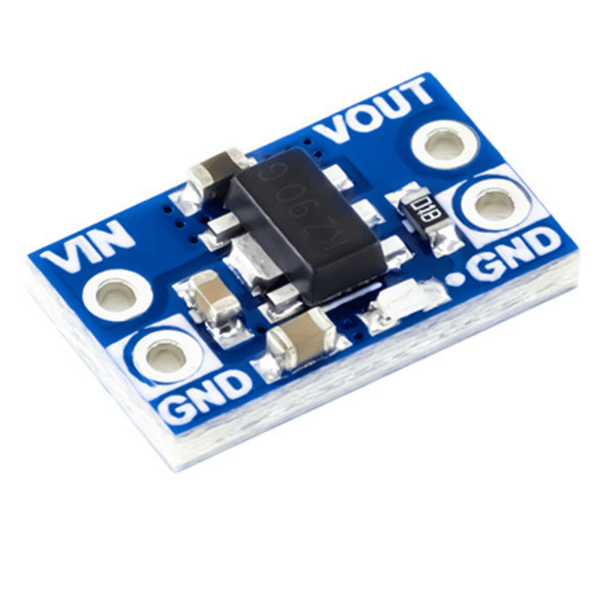 Low-Iq 3.3V LDO Breakout, 60uA Quiescent (AP7361C) - Compoden