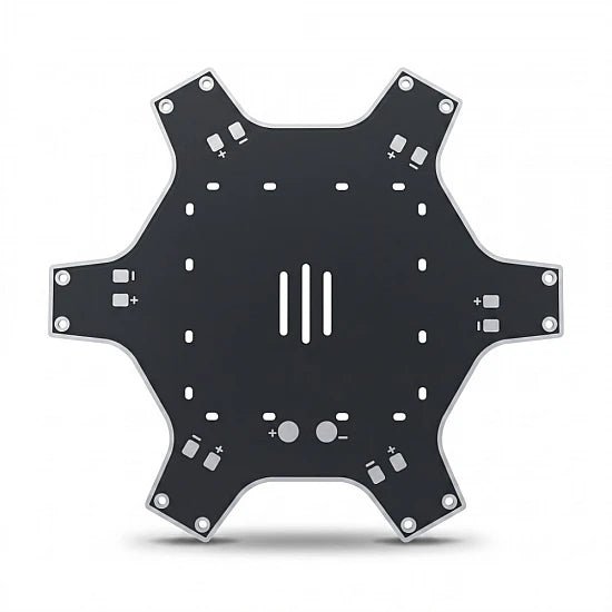 Lower Plate for F550 Hexacopter Frame with Built-in PDB - Compoden
