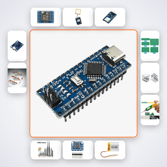 LPWAN Signal Coverage Mapper Kit with Arduino Nano + LoRa - Compoden