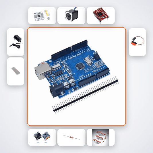 Magnetic Encoder Position Logger Kit with Arduino Uno + Stepper Motor - Compoden