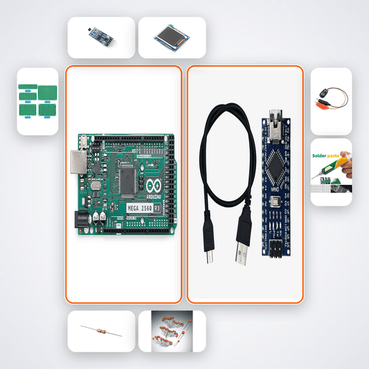 Magnetic Field Visualiser Kit with Arduino Mega + Sensor - Compoden