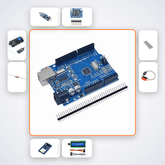 Magnetic Permeability Comparator Kit with Arduino Uno + Sensor - Compoden