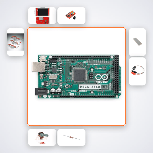 Mandelbrot Set Zoomer on TFT Variant 19 Kit with Arduino Mega - Compoden