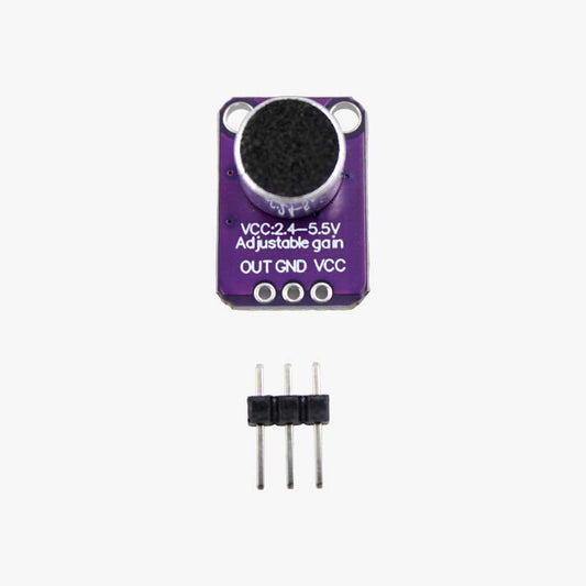 MAX4466 Microphone Amplifier Module with AGC for Arduino Projects - Compoden