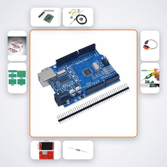 Medical Vitals Scoring Dashboard Kit with Arduino Uno - Compoden