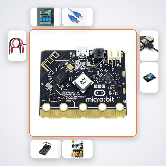 Micro:bit Balloon Pop Timer Kit with BBC Micro:bit - Compoden