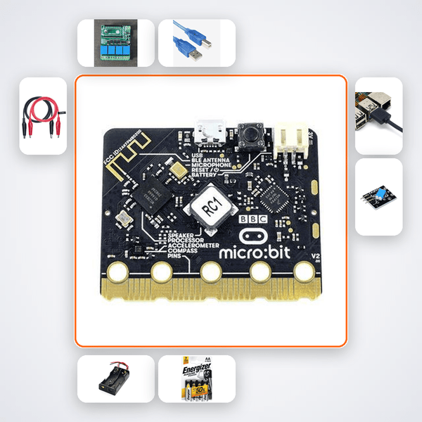 Micro:bit Balloon Pop Timer Kit with BBC Micro:bit - Compoden