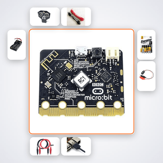 Micro:bit Bin Fill Detector Kit - Compoden