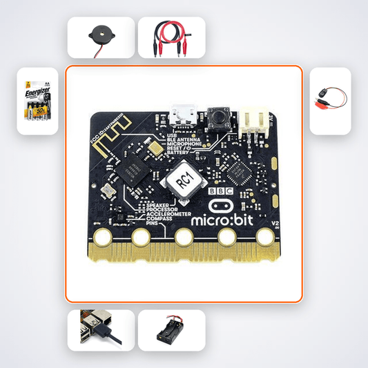 Micro:bit Earthquake Shake Detector Kit with BBC Micro:bit - Compoden