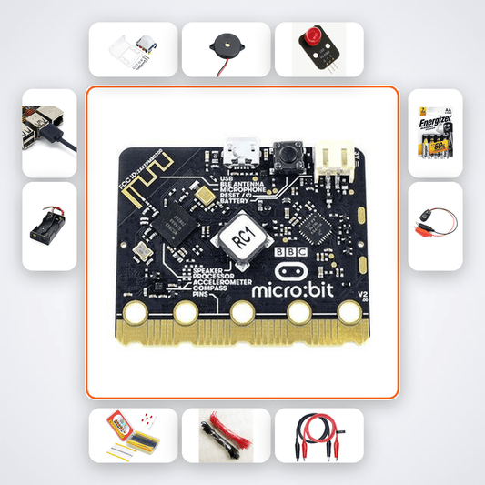 Micro:bit Intruder Alarm Kit - Build a Motion-Sensing Security System - Compoden