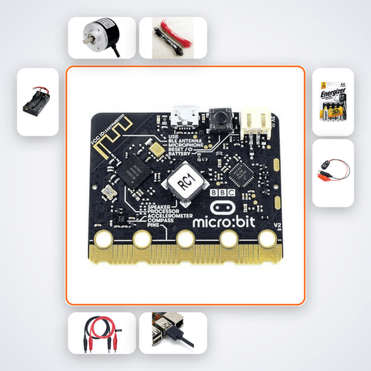 Micro:bit Mini Piano Kit - Code Your First Instrument - Compoden