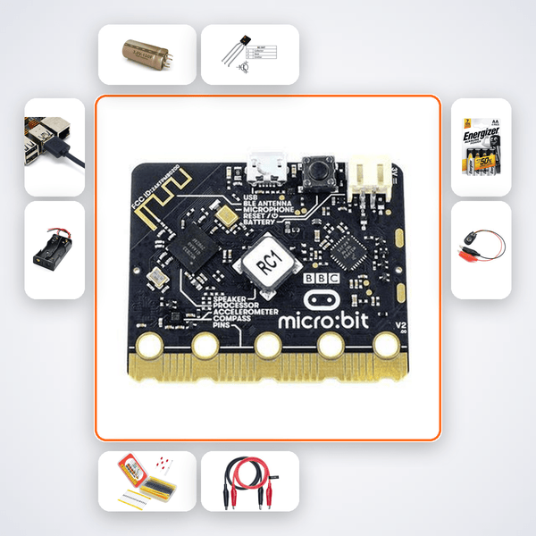 Micro:bit Morse Code Torch Kit with BBC Micro:bit - Compoden