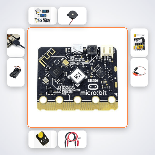 Micro:bit Soil Moisture Guardian Kit with BBC Micro:bit - Compoden